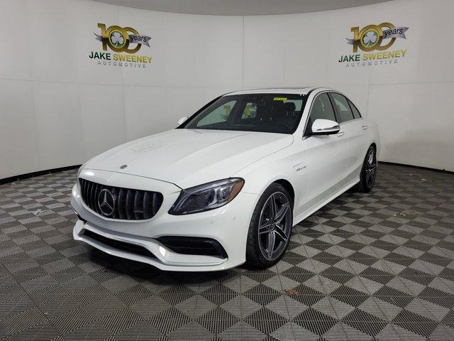 used 2020 Mercedes-Benz AMG C 63 car, priced at $51,980