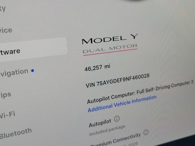 used 2022 Tesla Model Y car, priced at $27,980
