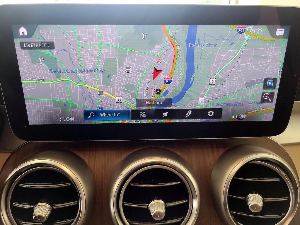 used 2020 Mercedes-Benz AMG GLC 43 car, priced at $30,998