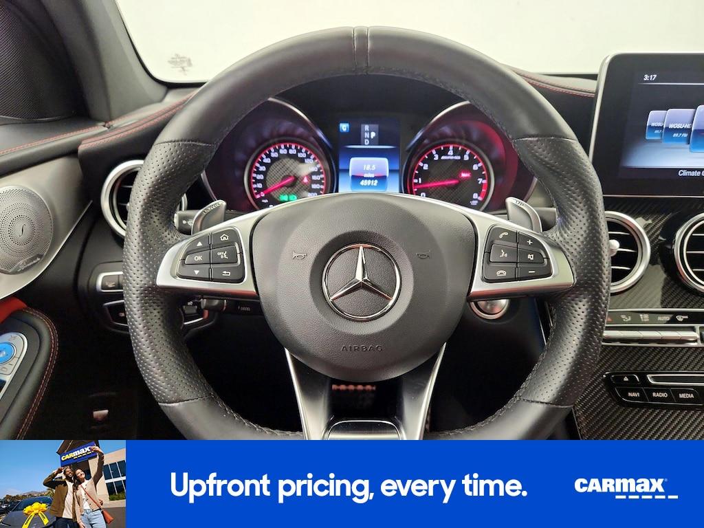 used 2019 Mercedes-Benz AMG GLC 63 car, priced at $49,998
