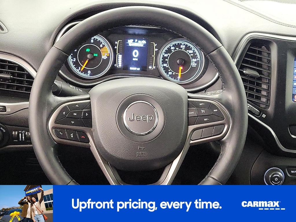 used 2021 Jeep Cherokee car, priced at $18,998