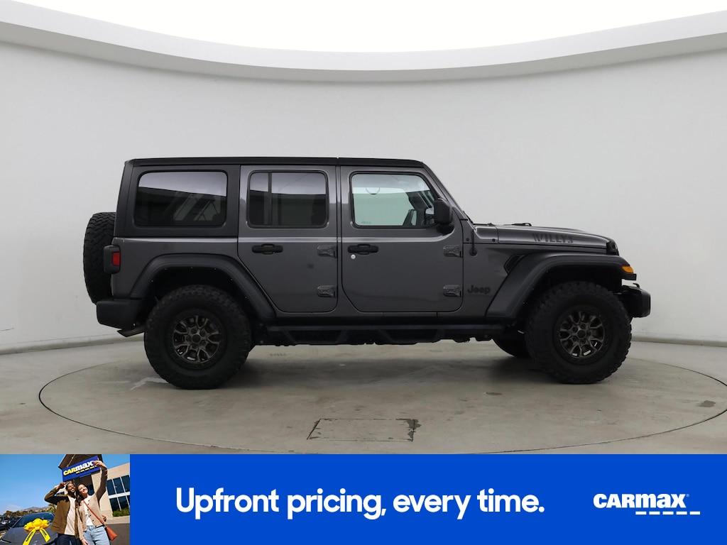 used 2021 Jeep Wrangler car, priced at $27,998