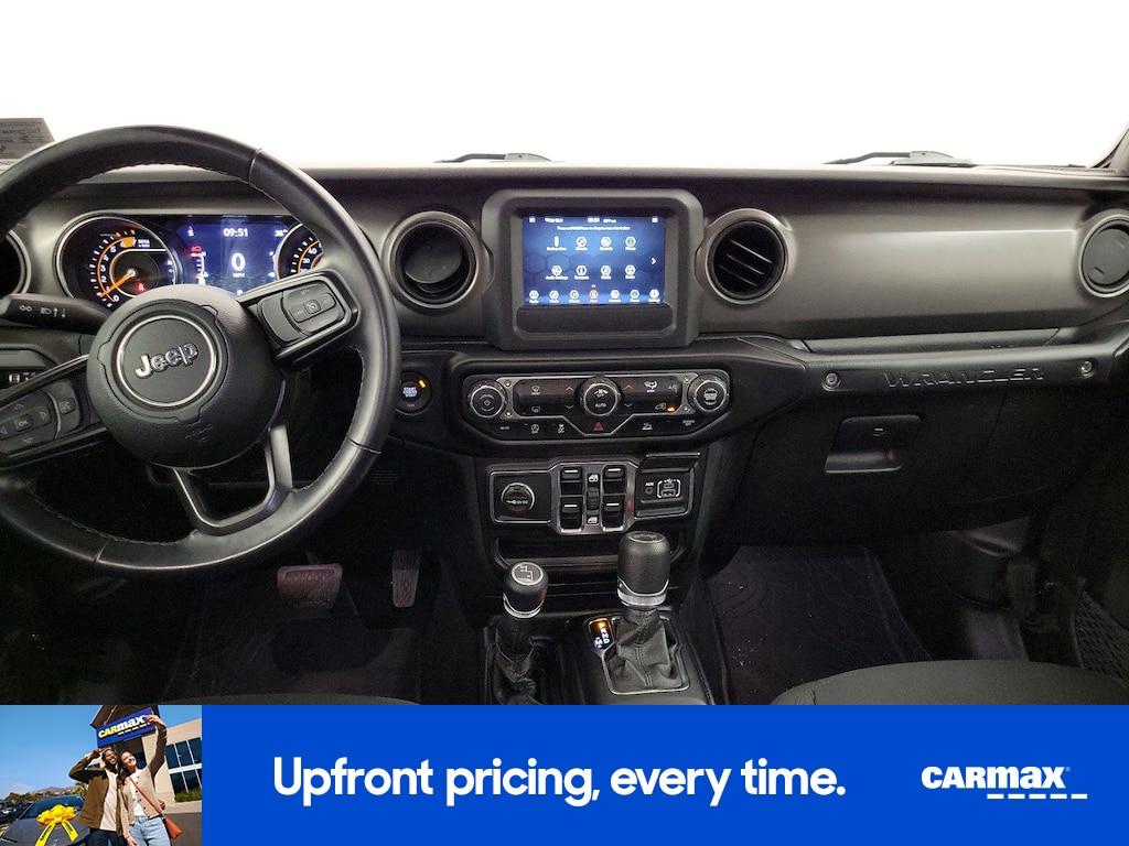 used 2021 Jeep Wrangler car, priced at $27,998