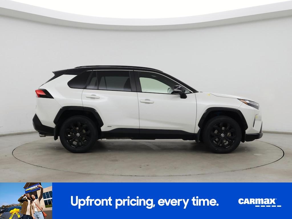 used 2022 Toyota RAV4 Hybrid car, priced at $33,998