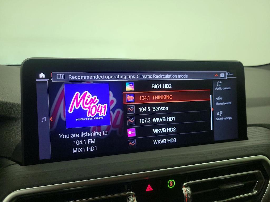 used 2024 BMW X3 car, priced at $34,998