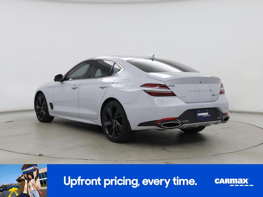 used 2023 Genesis G70 car, priced at $38,998