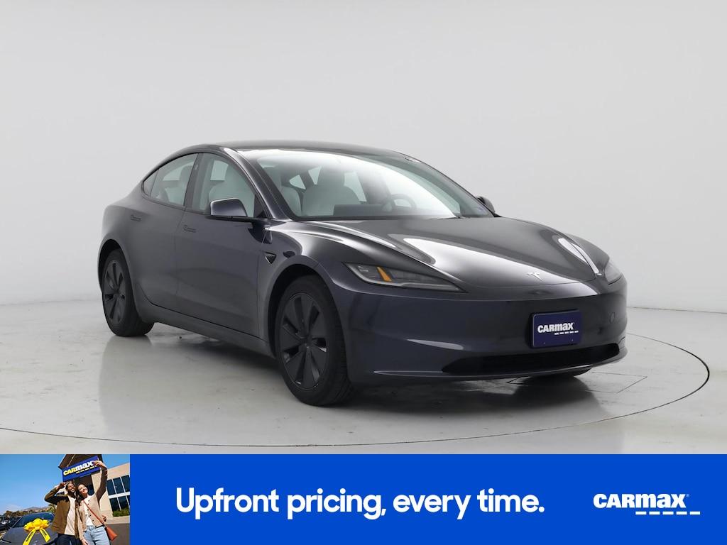 used 2025 Tesla Model 3 car, priced at $39,998