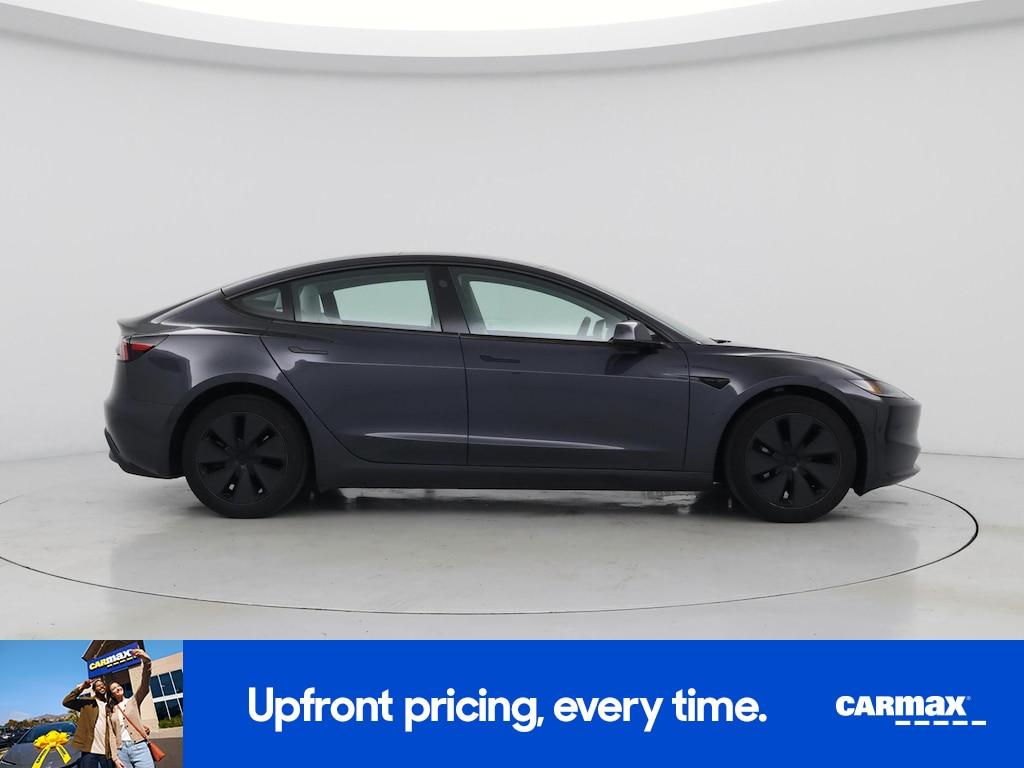 used 2025 Tesla Model 3 car, priced at $39,998