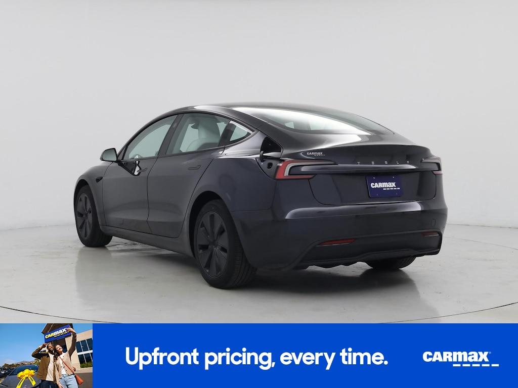 used 2025 Tesla Model 3 car, priced at $39,998