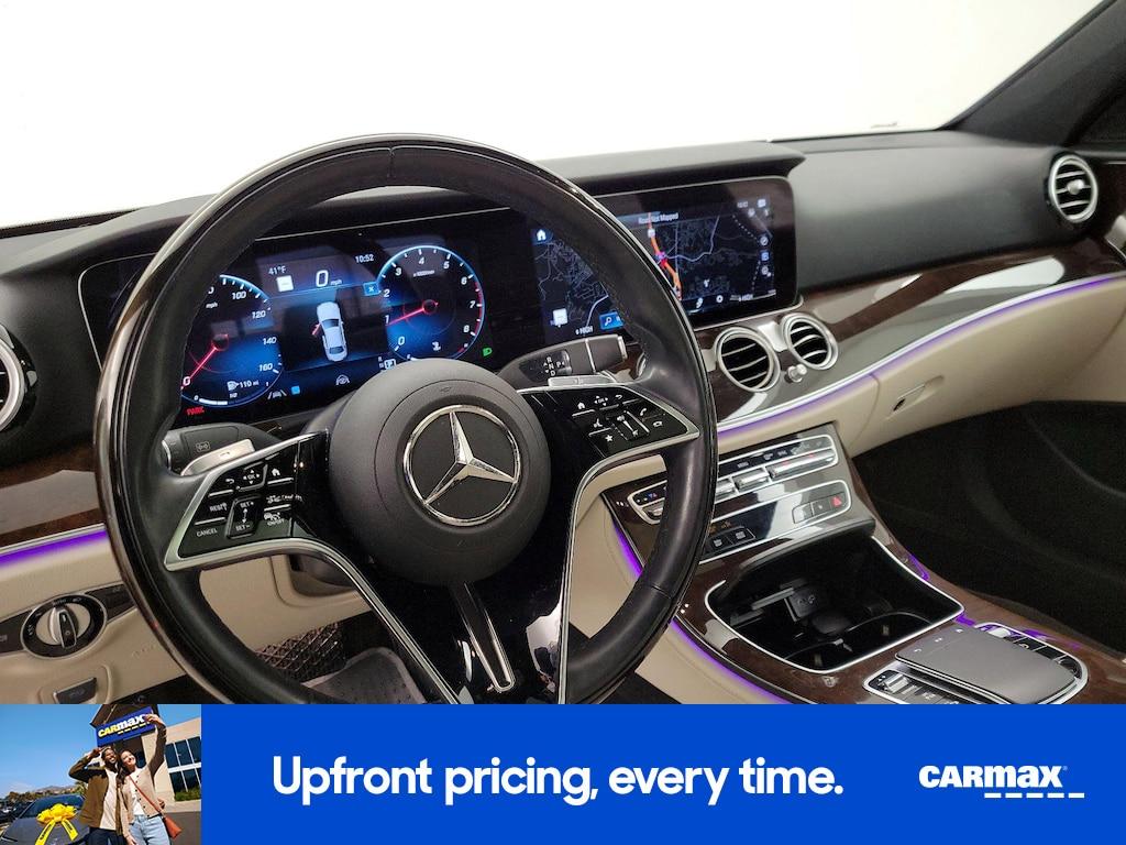 used 2022 Mercedes-Benz E-Class car, priced at $35,998