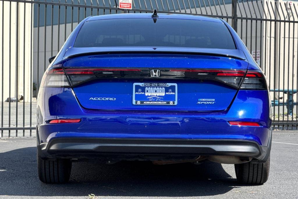 used 2023 Honda Accord Hybrid car, priced at $28,744
