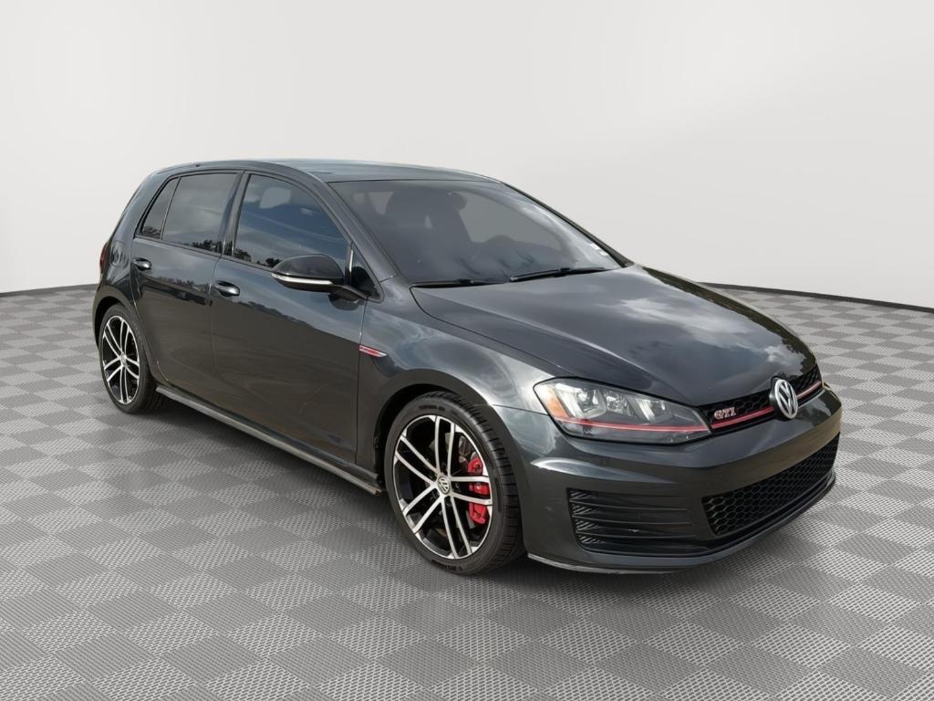 used 2017 Volkswagen Golf GTI car, priced at $15,837