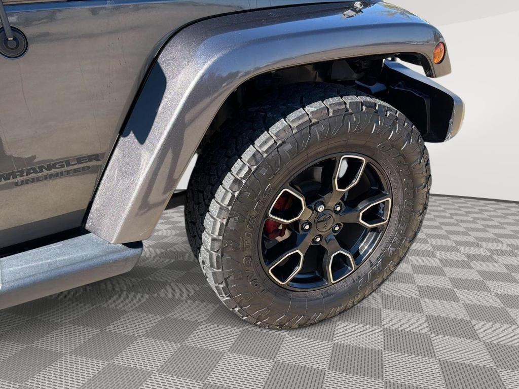 used 2017 Jeep Wrangler Unlimited car, priced at $22,333