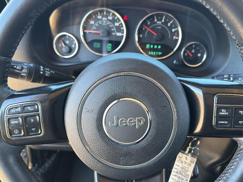 used 2017 Jeep Wrangler Unlimited car, priced at $22,333