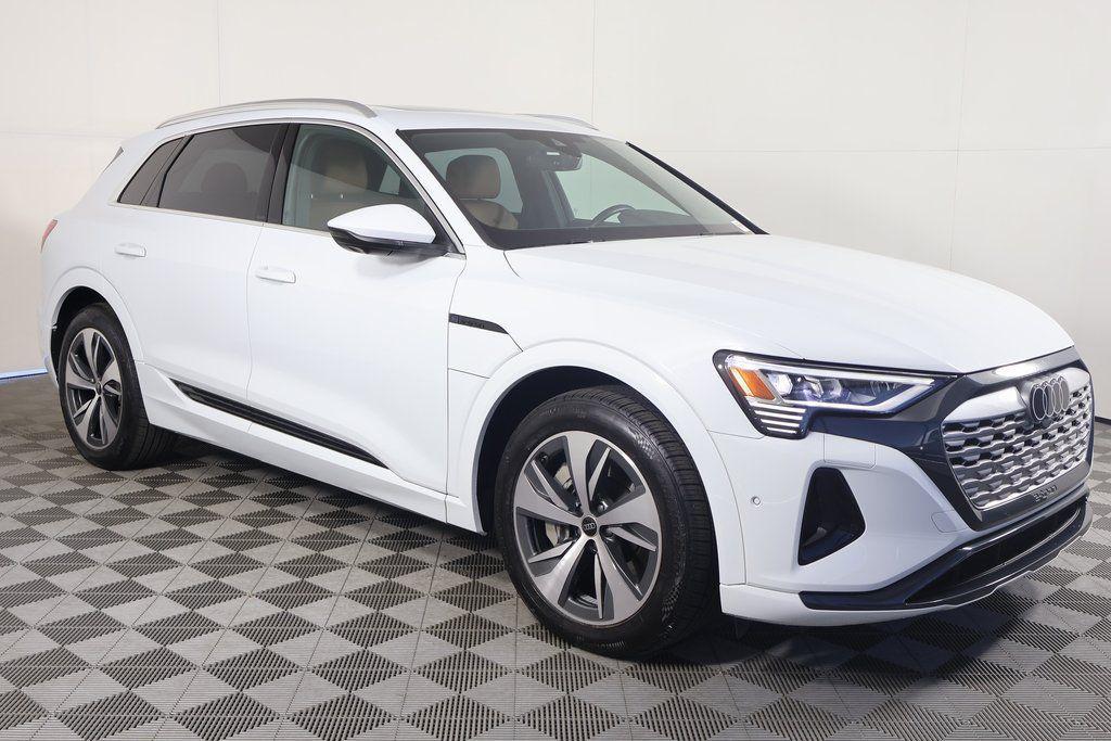 used 2024 Audi Q8 e-tron car, priced at $41,444