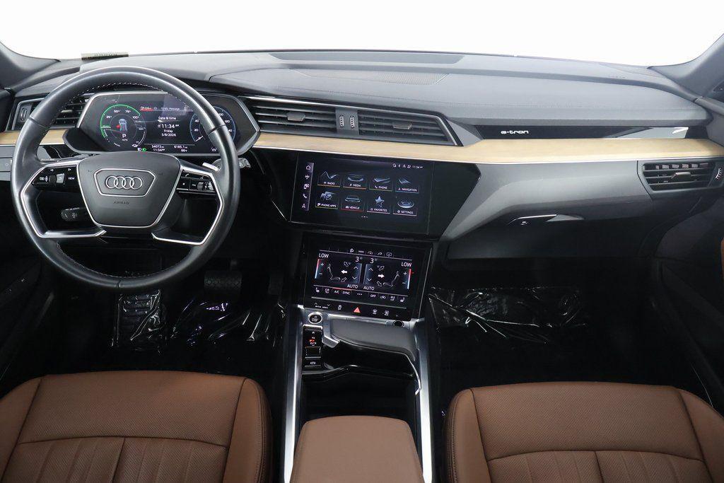 used 2024 Audi Q8 e-tron car, priced at $41,444