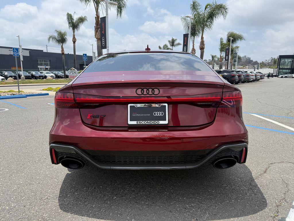 used 2023 Audi RS 7 car, priced at $95,444
