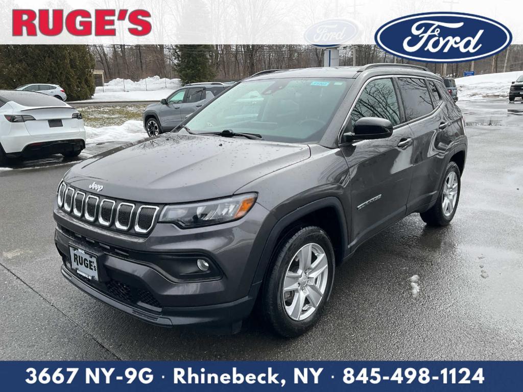 used 2022 Jeep Compass car, priced at $19,395