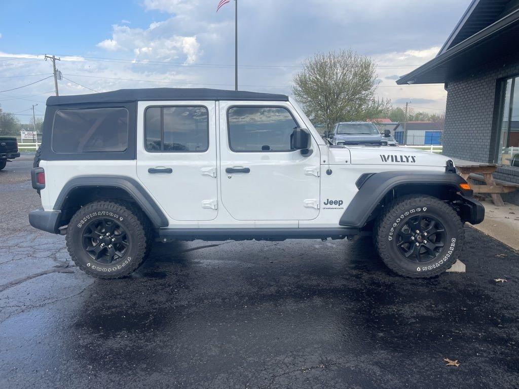 used 2023 Jeep Wrangler car, priced at $30,921