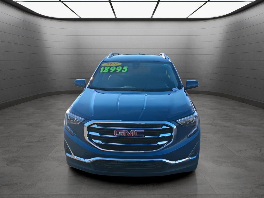used 2021 GMC Terrain car, priced at $15,250