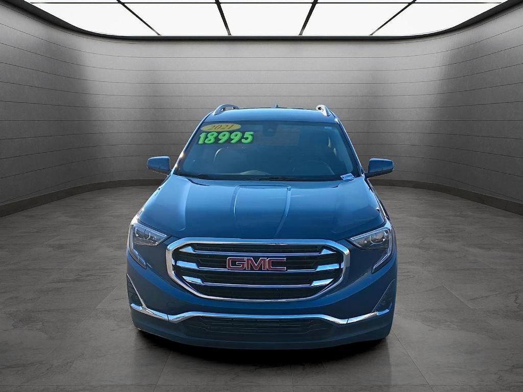 used 2021 GMC Terrain car, priced at $15,250