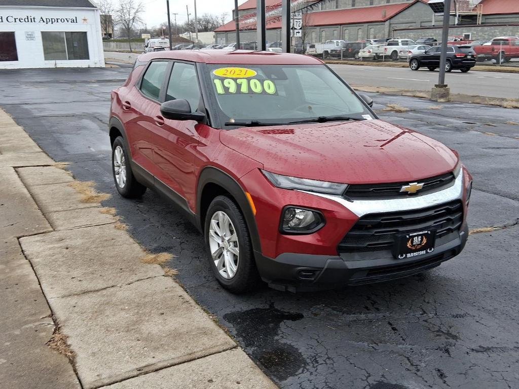 used 2021 Chevrolet TrailBlazer car, priced at $16,800