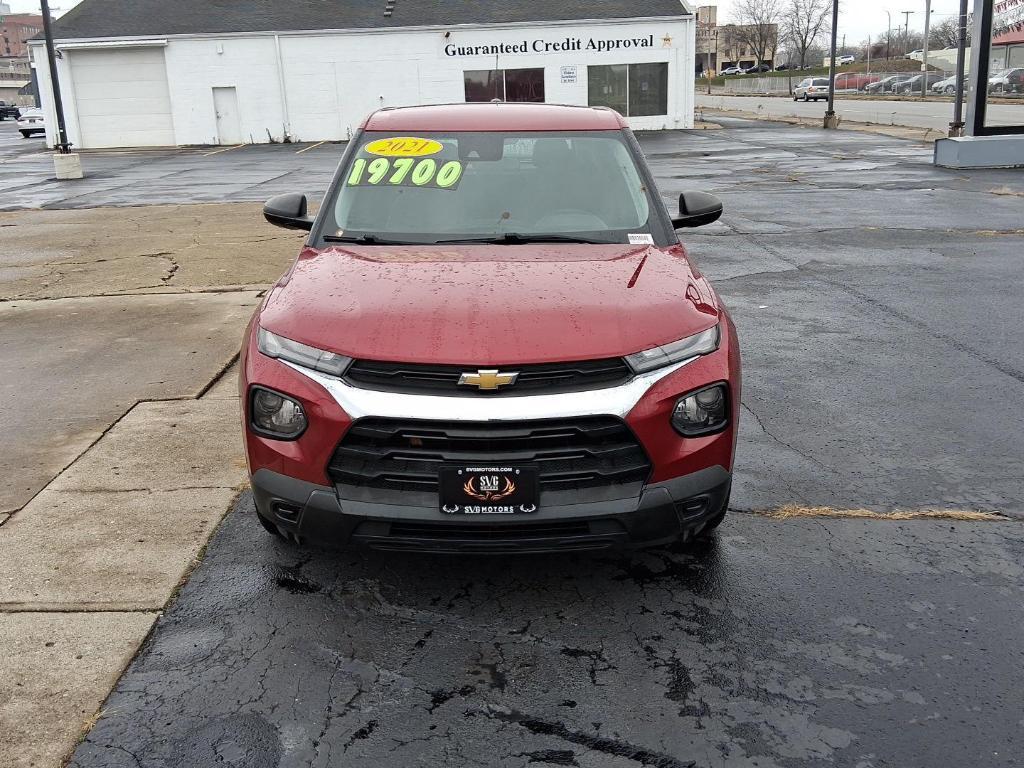 used 2021 Chevrolet TrailBlazer car, priced at $16,800