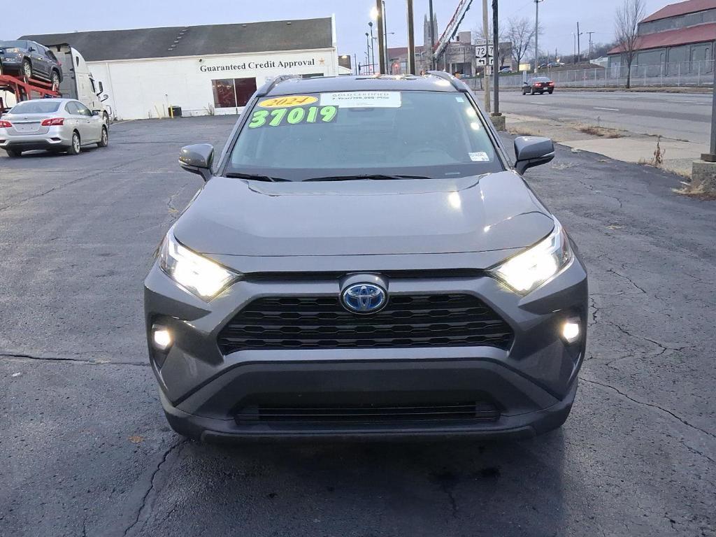 used 2024 Toyota RAV4 Hybrid car, priced at $34,500