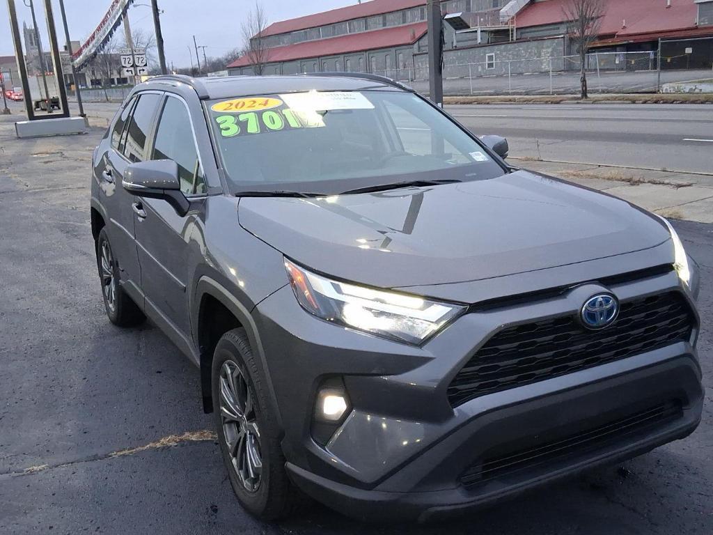 used 2024 Toyota RAV4 Hybrid car, priced at $34,500
