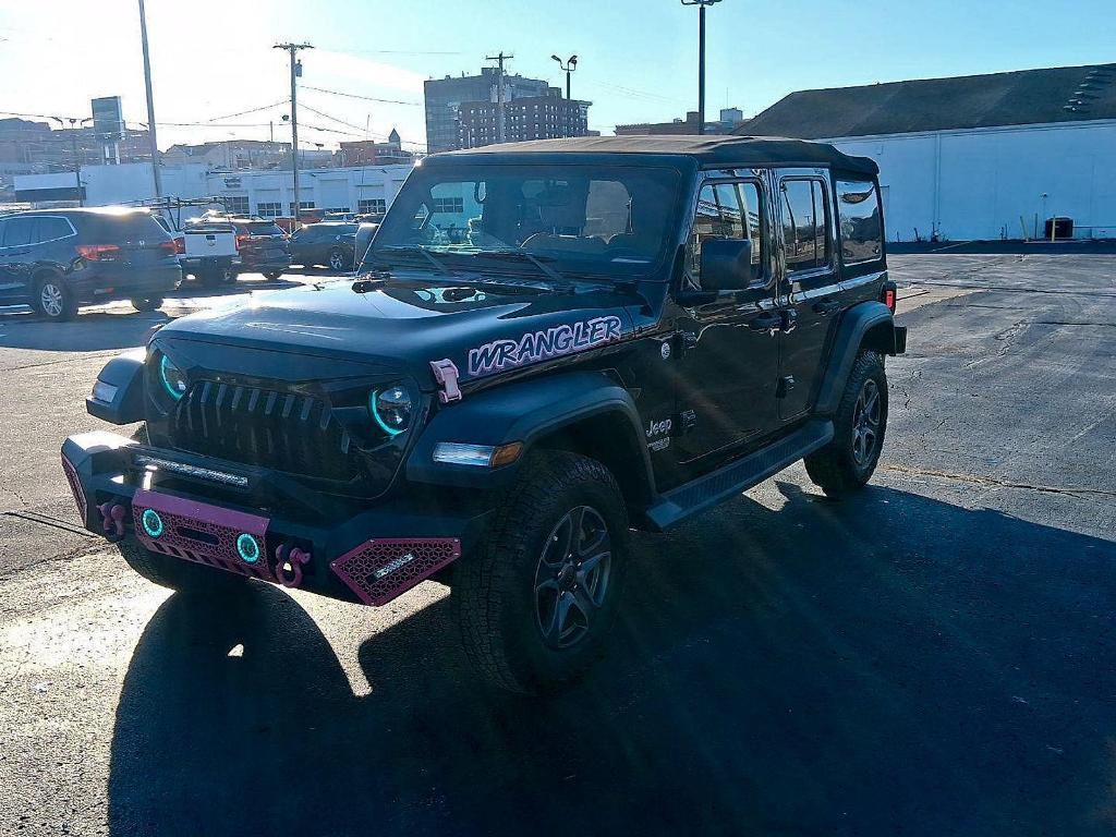 used 2018 Jeep Wrangler Unlimited car, priced at $22,250