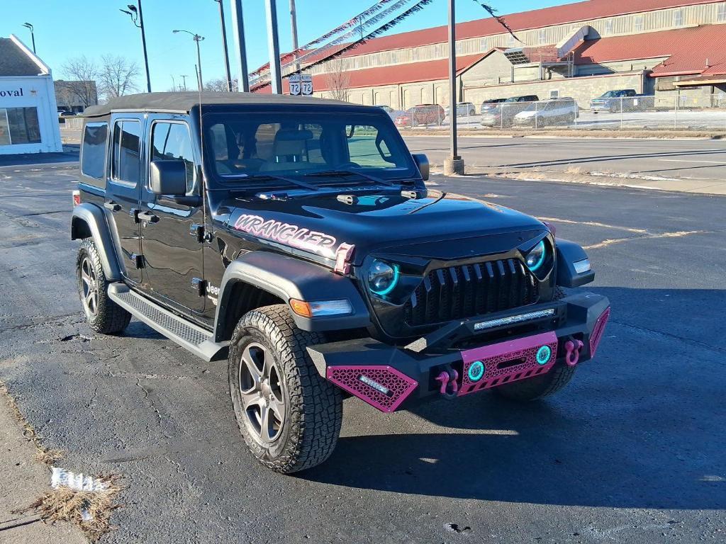 used 2018 Jeep Wrangler Unlimited car, priced at $22,500