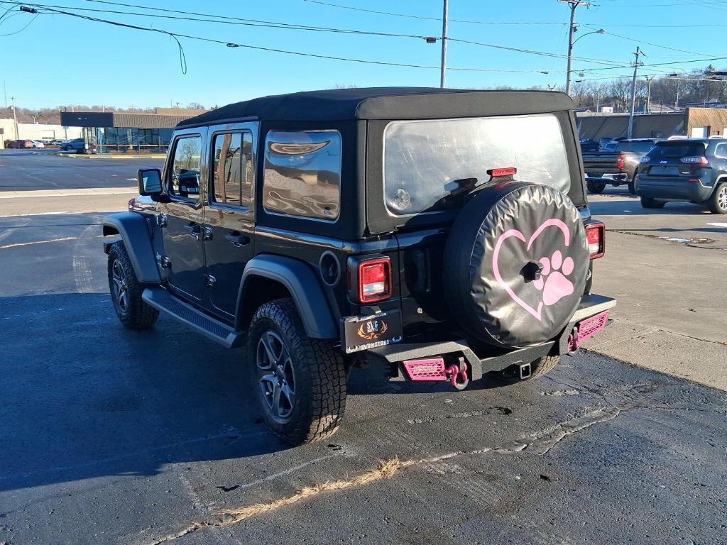 used 2018 Jeep Wrangler Unlimited car, priced at $22,500