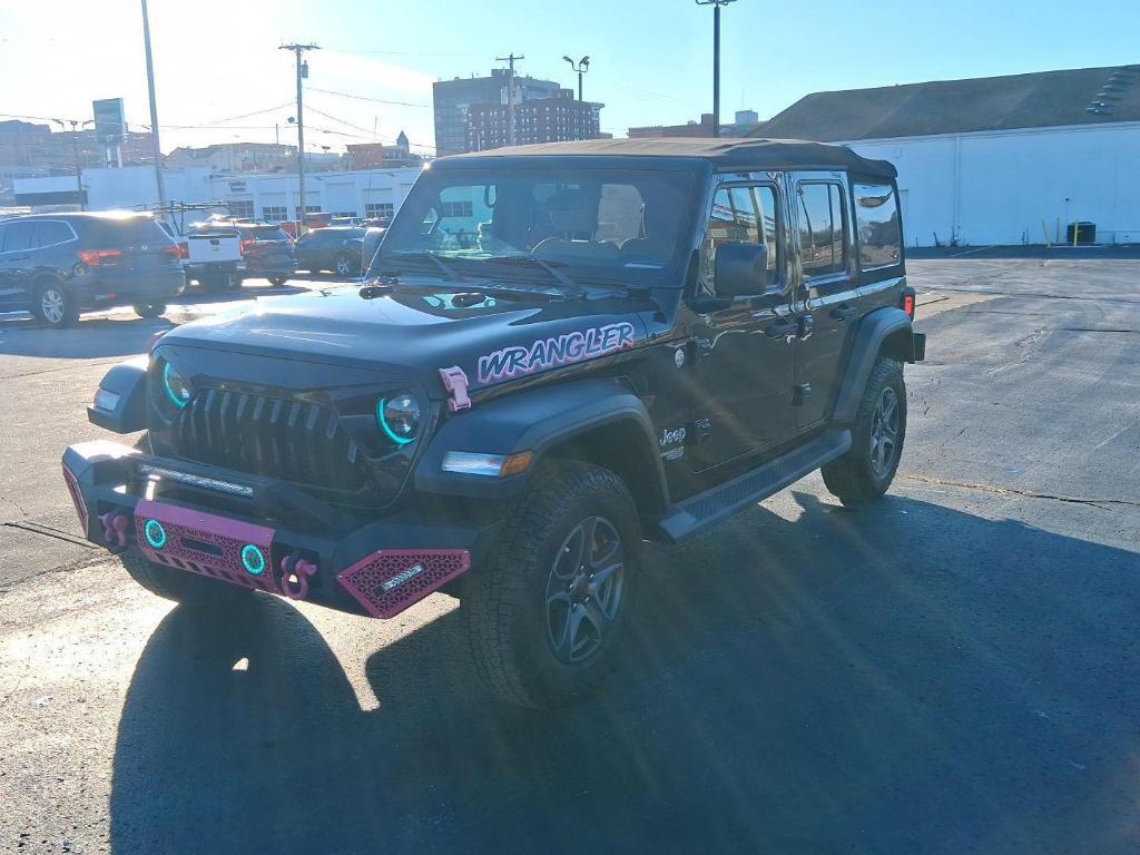 used 2018 Jeep Wrangler Unlimited car, priced at $22,500