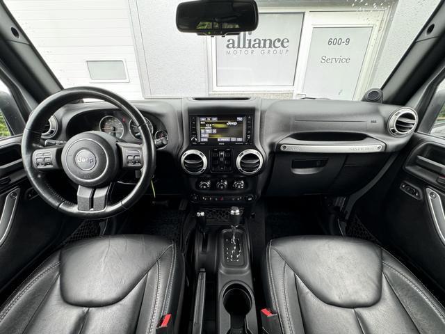 used 2014 Jeep Wrangler Unlimited car, priced at $17,997