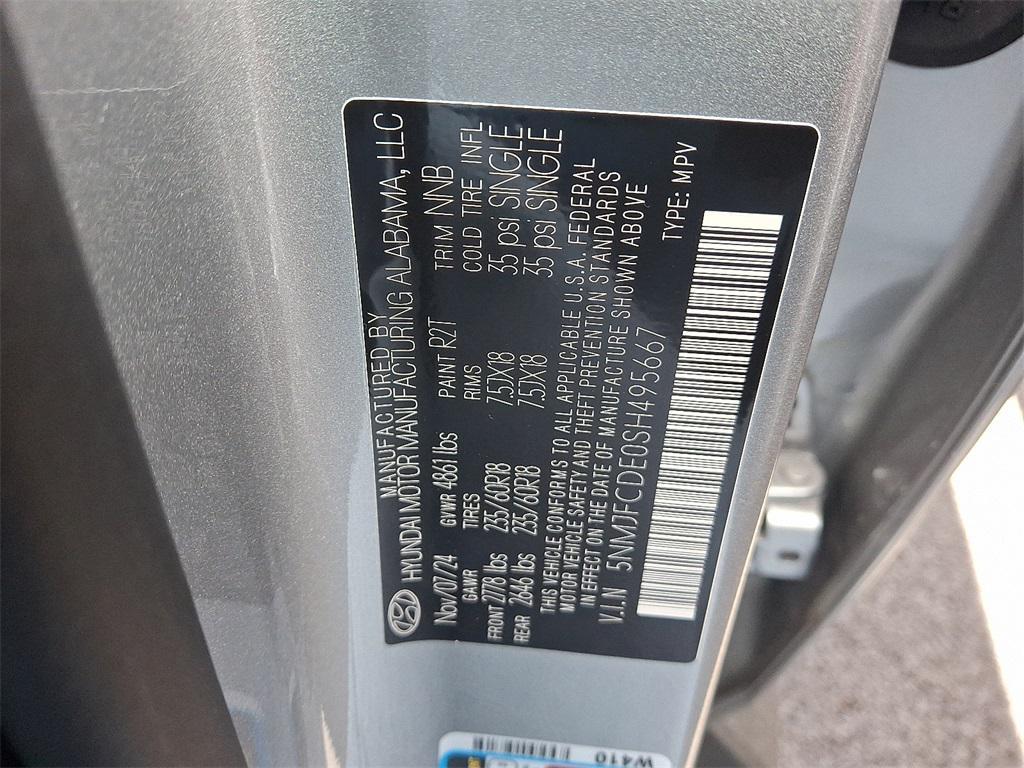 new 2025 Hyundai Tucson car, priced at $36,430