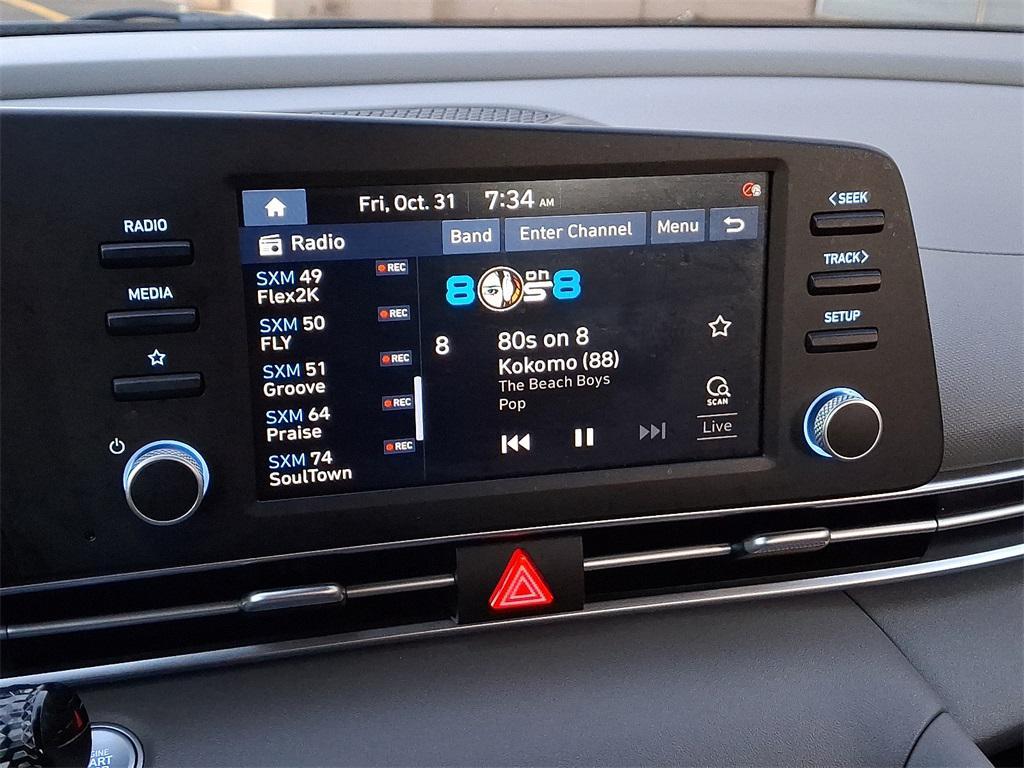 used 2023 Hyundai Elantra car, priced at $18,000