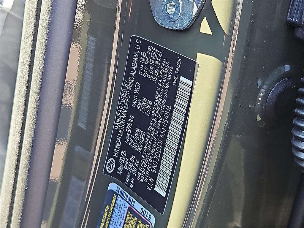 new 2025 Hyundai SANTA CRUZ car, priced at $42,570