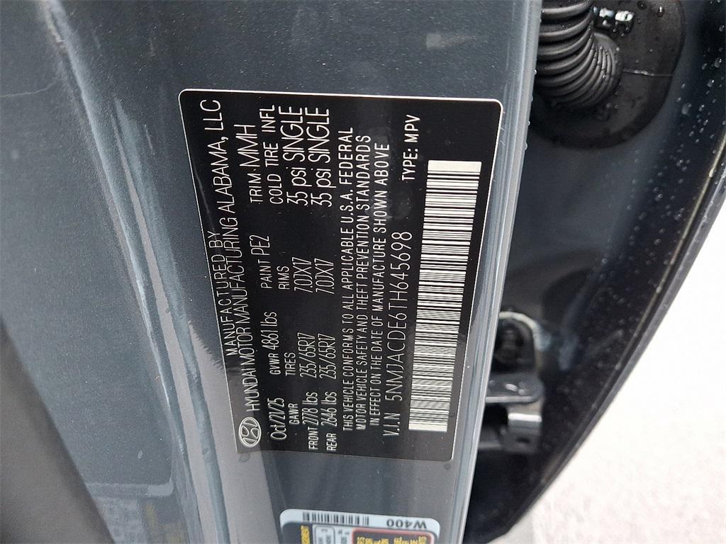 new 2026 Hyundai Tucson car, priced at $33,330