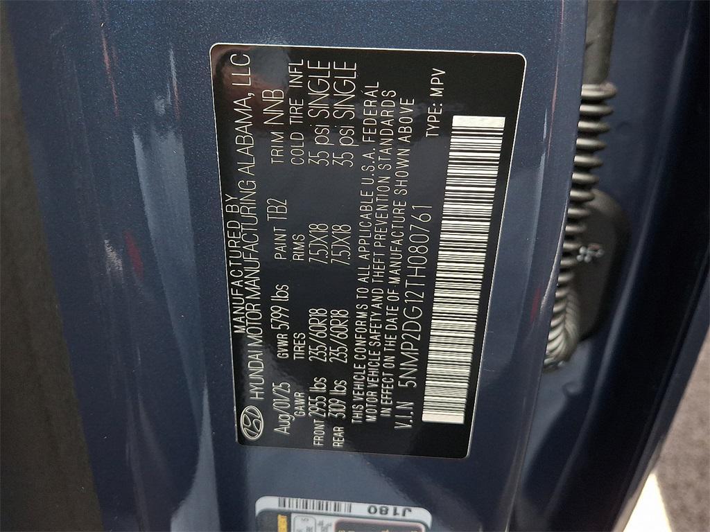 new 2026 Hyundai Santa Fe car, priced at $42,730