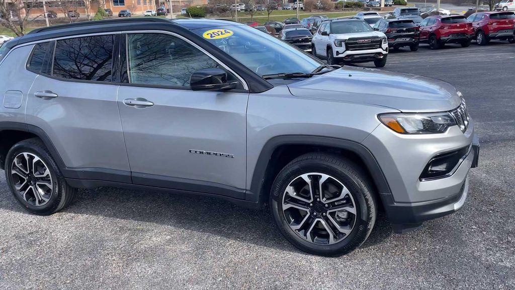 used 2024 Jeep Compass car, priced at $27,800