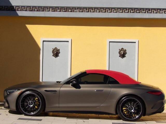 used 2022 Mercedes-Benz AMG SL 63 car, priced at $93,800