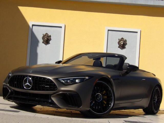 used 2022 Mercedes-Benz AMG SL 63 car, priced at $93,800