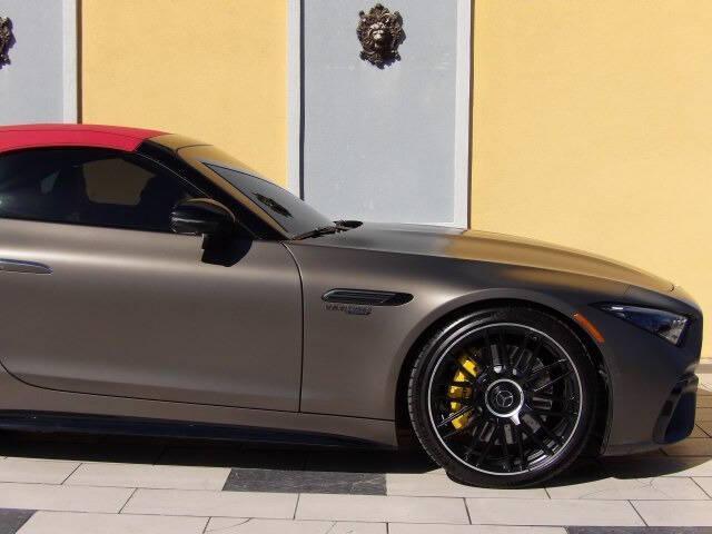 used 2022 Mercedes-Benz AMG SL 63 car, priced at $93,800