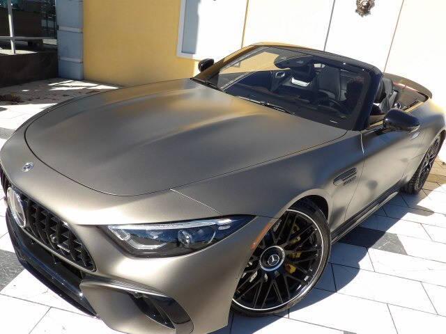 used 2022 Mercedes-Benz AMG SL 63 car, priced at $93,800
