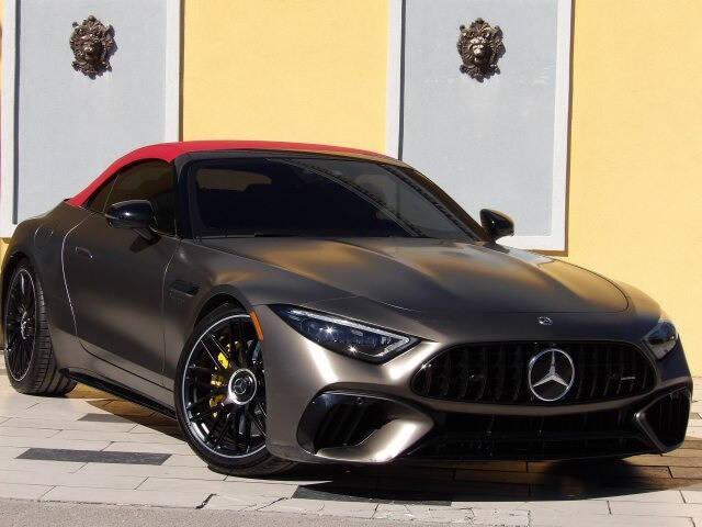used 2022 Mercedes-Benz AMG SL 63 car, priced at $93,800