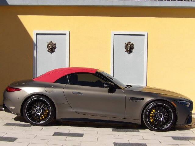 used 2022 Mercedes-Benz AMG SL 63 car, priced at $93,800