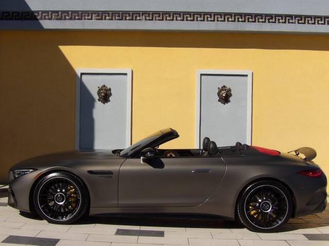 used 2022 Mercedes-Benz AMG SL 63 car, priced at $93,800