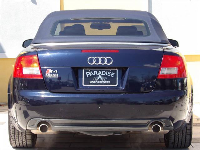 used 2005 Audi S4 car, priced at $7,999