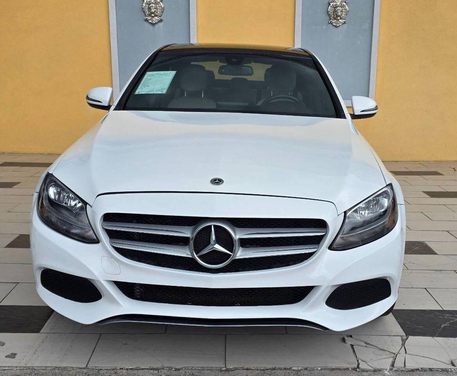 used 2018 Mercedes-Benz C-Class car, priced at $17,500