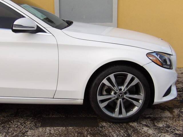 used 2018 Mercedes-Benz C-Class car, priced at $17,500